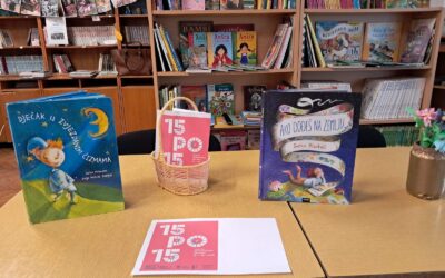 Sudjelovanje školske knjižnice u 15 – dnevnom čitalačkom izazovu „15 po 15: cijela Hrvatska čita djeci“