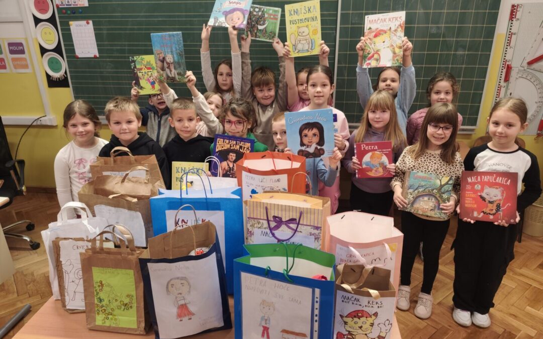 Lektira iz vrećice u 1.B – dan ispunjen pričama, maštom i hrabrim nastupima